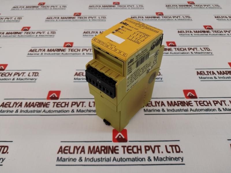 Pilz Pnoz X3P Safety Relay 24Vdc 3N/O 1N/C 1So