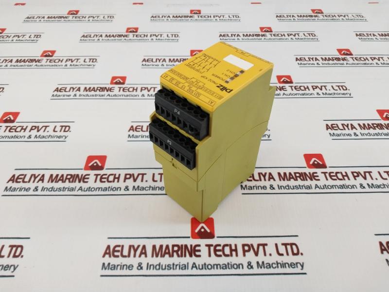 Pilz Pnoz X3P Safety Relay 24Vdc 3N/O 1N/C 1So