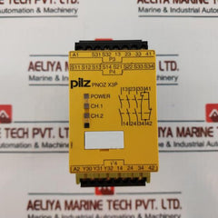 Pilz Pnoz X3P Safety Relay 24Vdc 3N/O 1N/C 1So