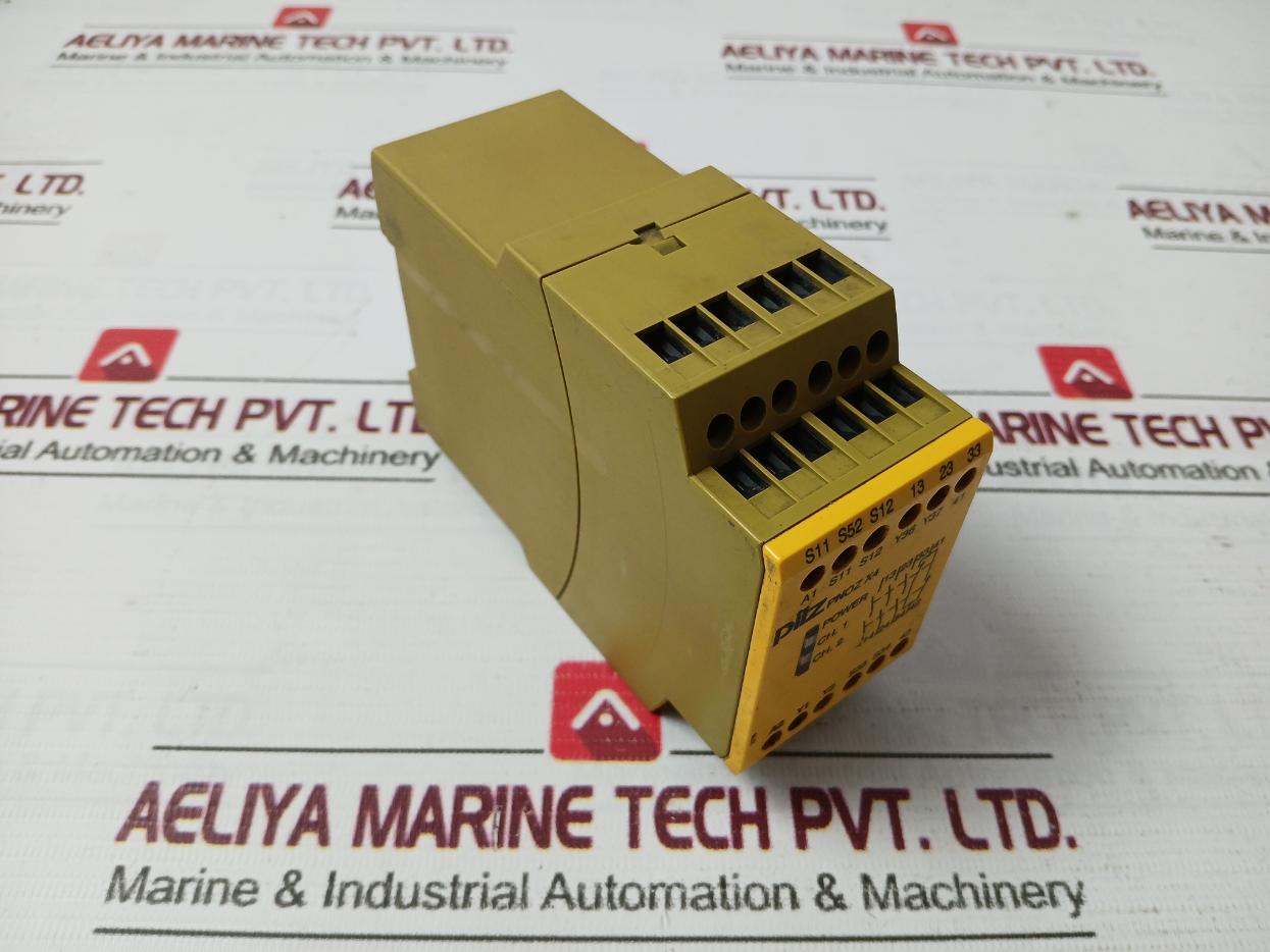 Pilz Pnoz X4 24Vdc 3N/O 1N/C Safety Relays 240V 8,0A