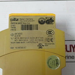Pilz Pnoz X4 24Vdc 3N/O 1N/C Safety Relays 240V 8,0A