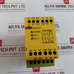 Pilz Pnoz X4 Safety Relay 24vdc 3n/o 1n/c 2.5 W