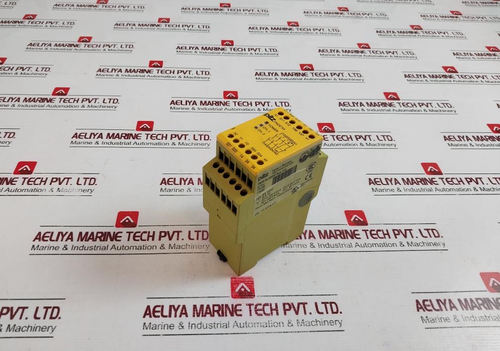 Pilz Pnoz X4 Safety Relay 24vdc 3n/o 1n/c 2.5 W