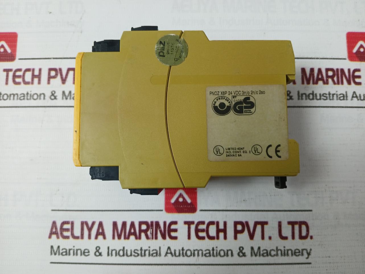 Pilz Pnoz X8P 24 Vdc 3N/O 2N/C 2So Safety Relay 240V 8A 19818