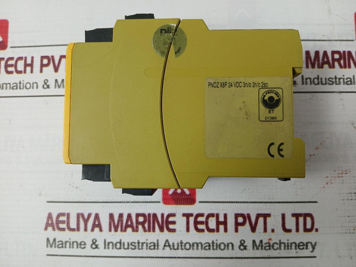 Pilz Pnoz X8P 24 Vdc 3N/O 2N/C 2So Safety Relay 24Vdc 3.5W 19818