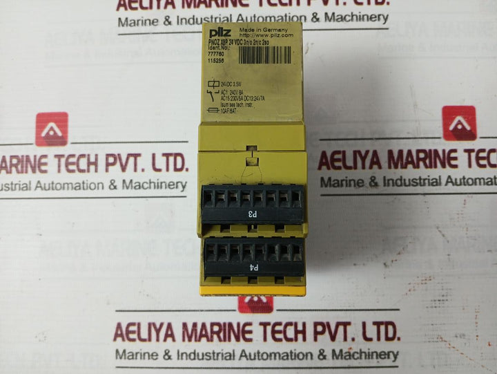 Pilz Pnoz X8P 24 Vdc 3N/O 2N/C 2So Safety Relay 24Vdc 3.5W 19818