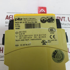 Pilz Pnoz X8p Safety Relay 24vdc 3n/o 2n/c 2so 230v Ac 5a