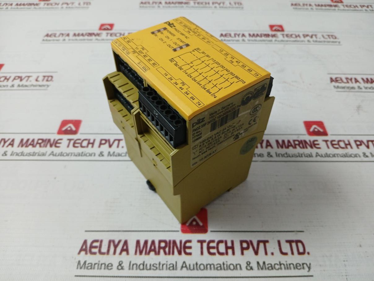 Pilz Pnoz X9P 24Vdc 100-240Vacdc 7No Safety Relay 8,5Va 5,5W 50-60Hz 230V 5,0A
