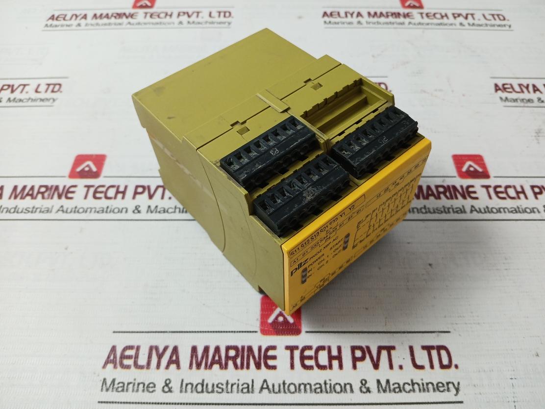 Pilz Pnoz X9P 24Vdc 100-240Vacdc 7No Safety Relay 8,5Va 5,5W 50-60Hz 230V 5,0A