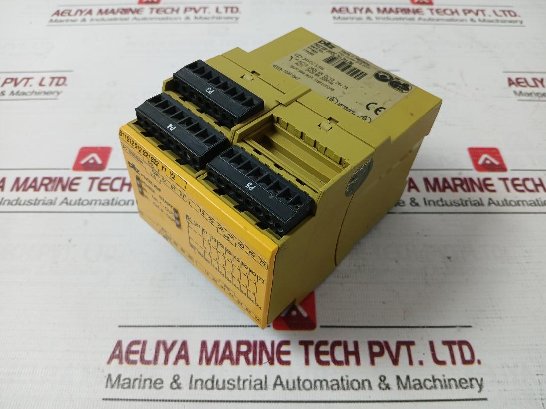 Pilz Pnoz X9P Safety Relay 24Vdc 5.5W