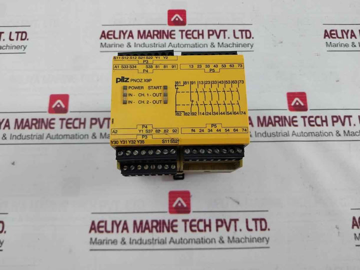 Pilz Pnoz X9P 24Vdc 7N/O 2N/C 2So Safety Relay 24Vdc 5.5W