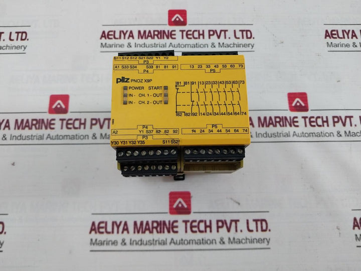 Pilz Pnoz X9P 24Vdc 7N/O 2N/C 2So Safety Relay 24Vdc