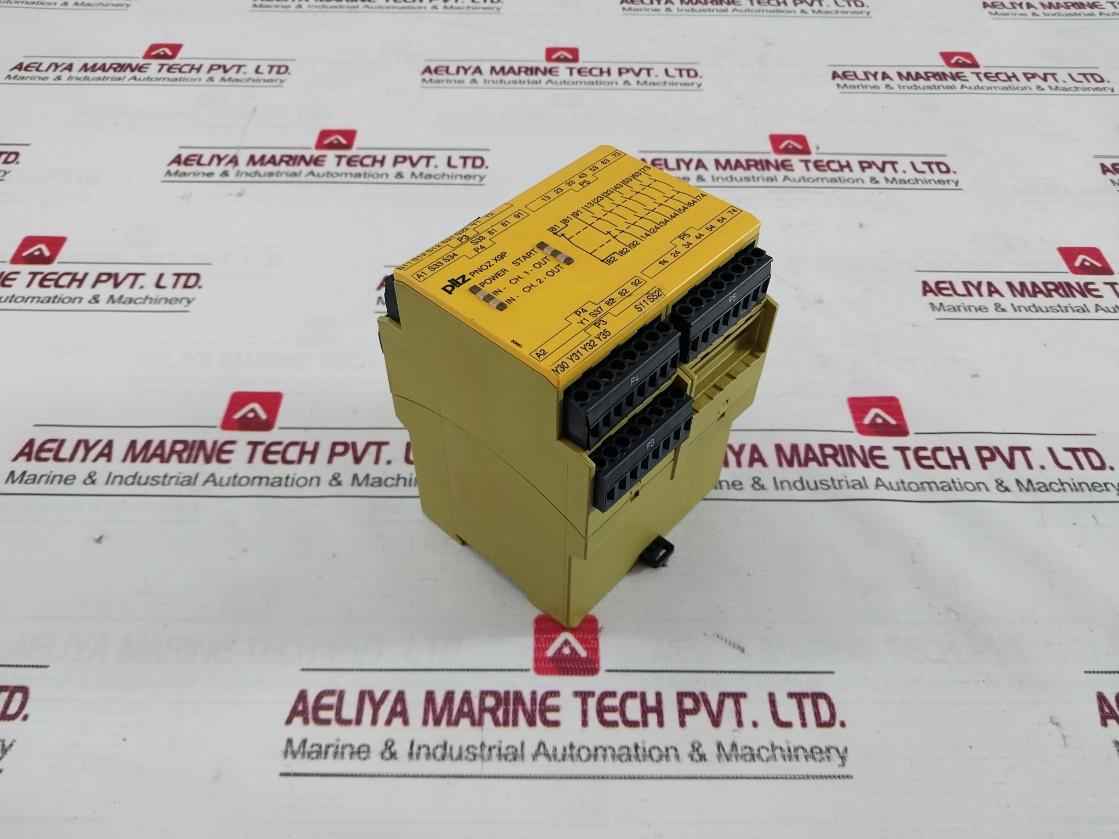 Pilz Pnoz X9P 24Vdc 7N/O 2N/C 2So Safety Relay 24Vdc 5.5W