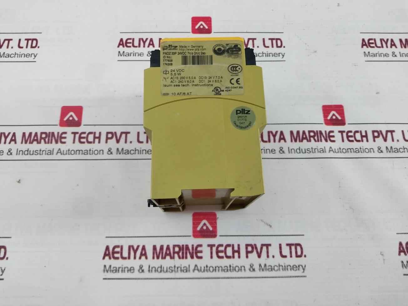 Pilz Pnoz X9P 24Vdc 7N/O 2N/C 2So Safety Relay 24Vdc 5.5W