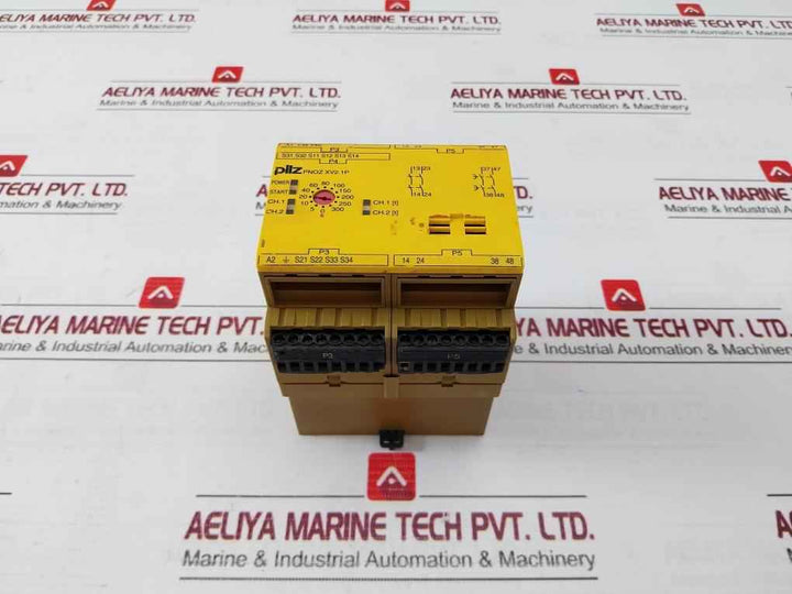 Pilz Pnoz Xv2.1P Safety Relay 0-300S 24-240 Vac/Dc A010321