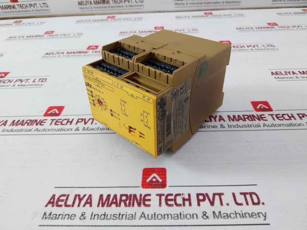 Pilz Pnoz Xv2.1P Safety Relay 0-300S 24-240 Vac/Dc A010321