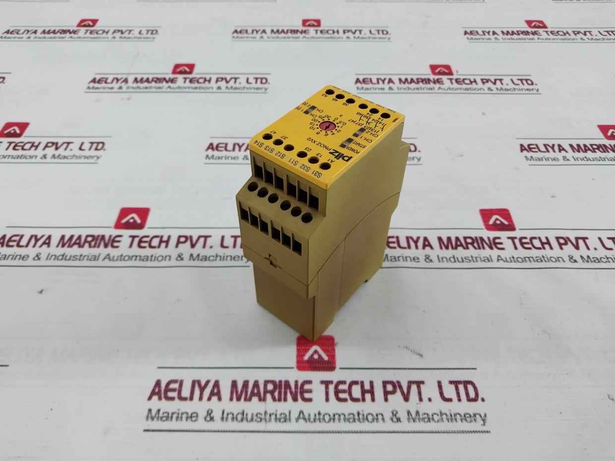 Pilz Pnoz Xv2 30/24Vdc 2N/O 2N/O T Safety Relay 24 Vdc 4.5 W