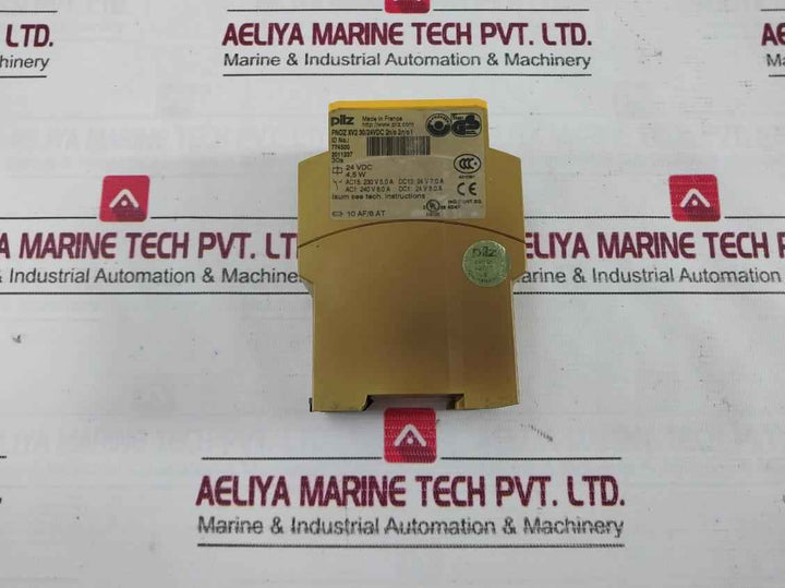 Pilz Pnoz Xv2 30/24Vdc 2N/O 2N/O T Safety Relay 24 Vdc 4.5 W