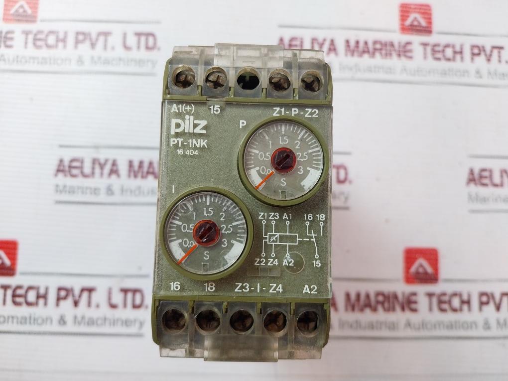 Pilz Pt-1Nk Timer/Safety Relay 8A 250V