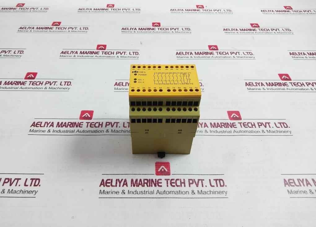 Pilz Pze 9 24Vdc 8N/O 1N/C Safety Relay 24.0 Vdc 3.5 W 774150