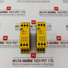 Pilz Pze X4 24Vdc 4N/O Safety Relay Module Id No. 774585, 24 Vdc, A010321