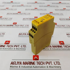 Pilz Pze X4 24Vdc 4N/O Safety Relay Module Id No. 774585, 24 Vdc, A010321