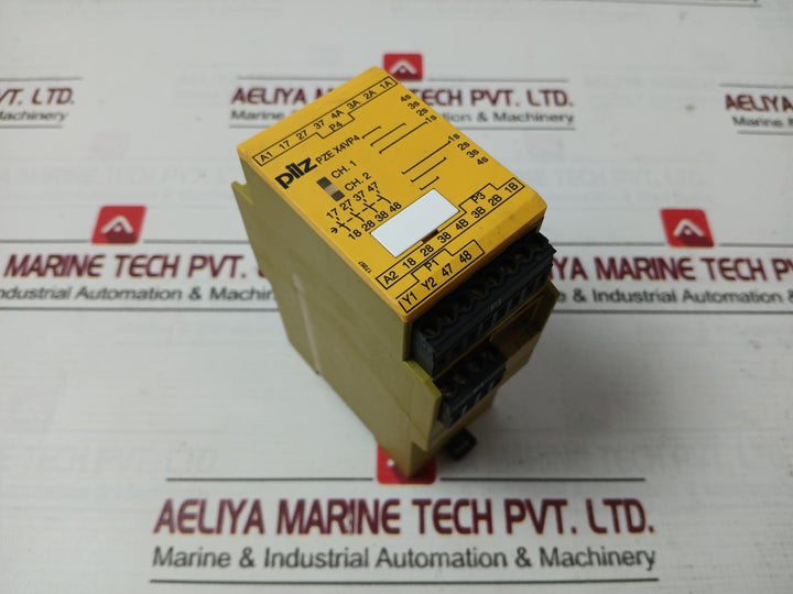 Pilz Pze X4Vp4 24Vdc 4N/O Safety Relay Expansion Module 777586 2W 230V 5A 24V 4A