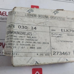 Pilz S1En Monitoring Unit Safety Relay 24-240Vac/Dc 884100128165 50-60Hz A054294