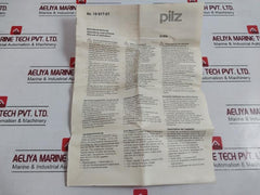 Pilz S1En Monitoring Unit Safety Relay 24-240Vac/Dc 884100128165 50-60Hz A054294