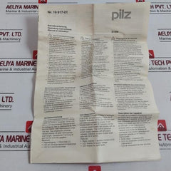 Pilz S1En Monitoring Unit Safety Relay 24-240Vac/Dc 884100128165 50-60Hz A054294