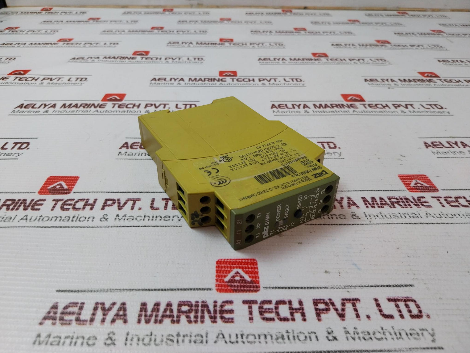 Pilz S1Mn 110Vac 2C/O Thermistor Monitoring Relay 110 Vac 3,5 Va 50-60Hz