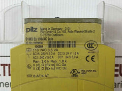 Pilz S1Mo Ex 110Vac 2C/O Monitoring Relay 110 Vac 3.5 Va
