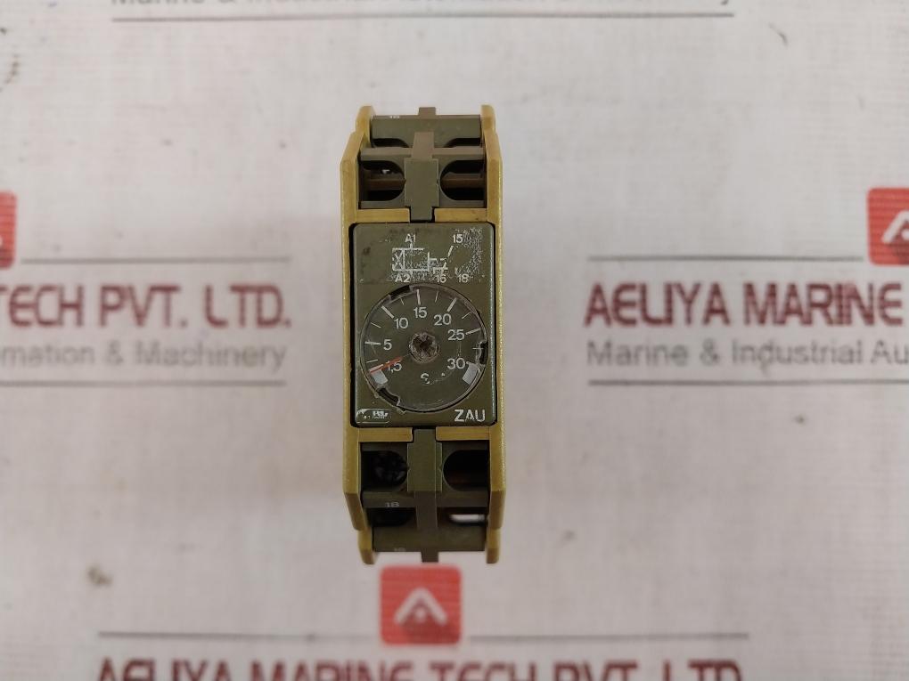 Pilz Zauv/30/1Uz Safety Relay 250V- 5A 1100Va 1,5-30 Sec 670115