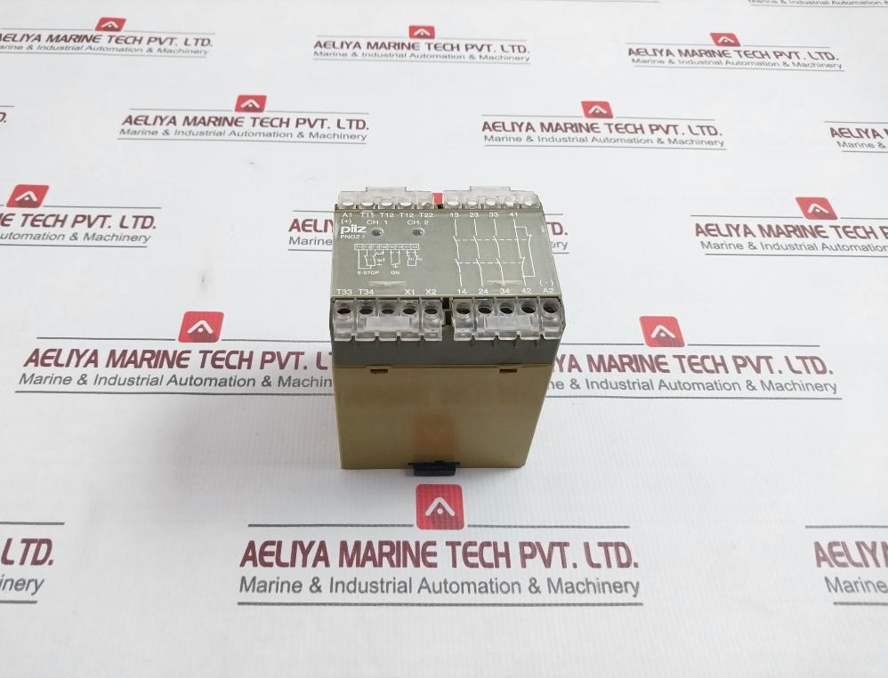 Pilz Pnoz 1 3S/1O Safety Relay 24Vdc 3.5W