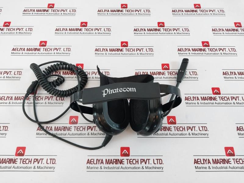 Piratecom Headset Noice Reduction Over Head Communication Phone