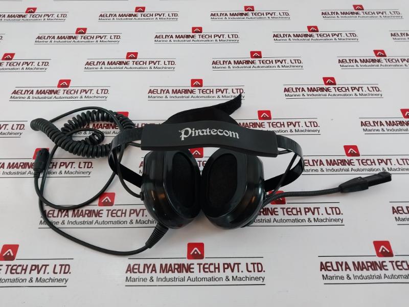 Piratecom Headset Noice Reduction Over Head Communication Phone