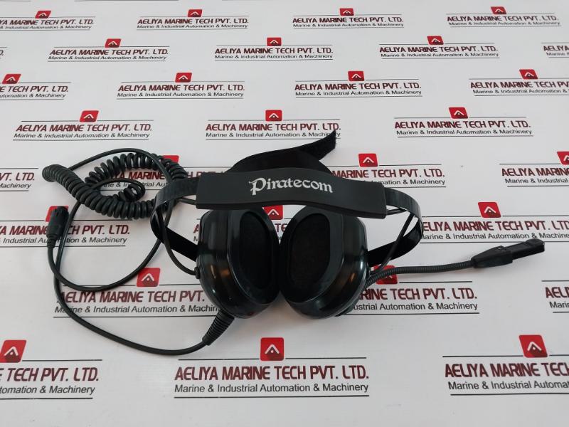 Piratecom Headset Noise Reduction Over Head Communication Phone