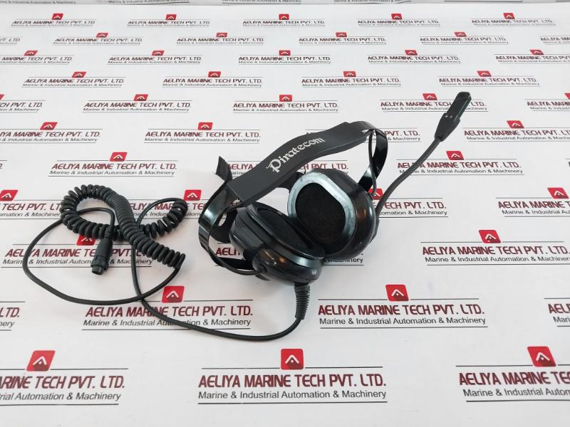 Piratecom Headset Noise Reduction Over Head Communication Phone