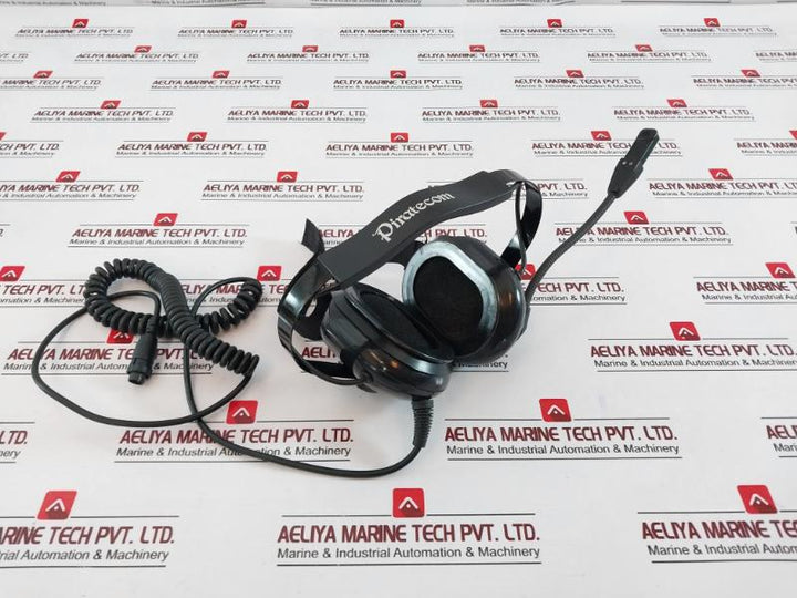 Piratecom Headset Noise Reduction Over Head Communication Phone