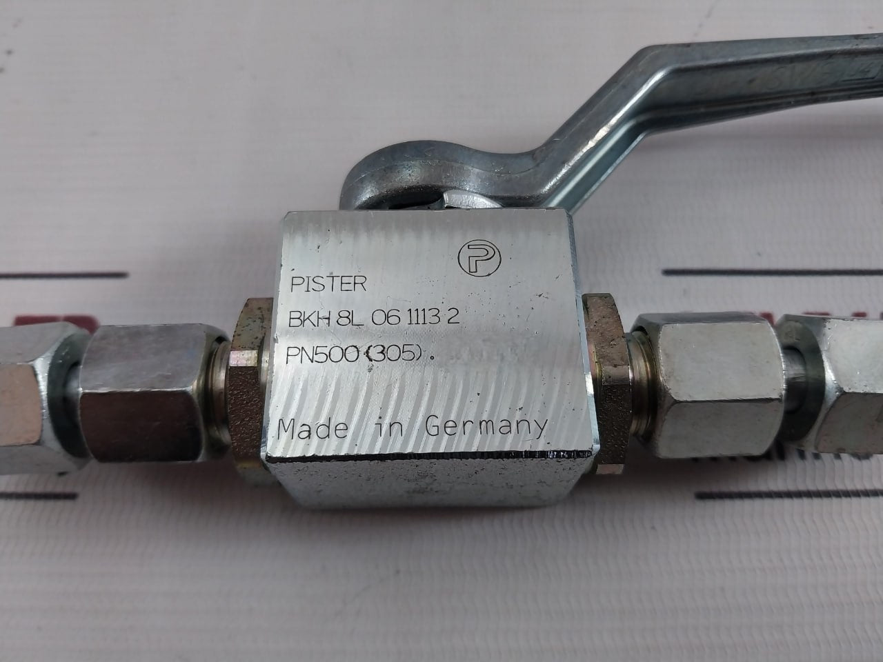 Pister 8L 06 1113 2 Hydraulic Ball Valve Sw9 J4