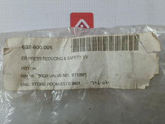 Piston For Er Pressure Reducing & Safety Valve St135F, 10