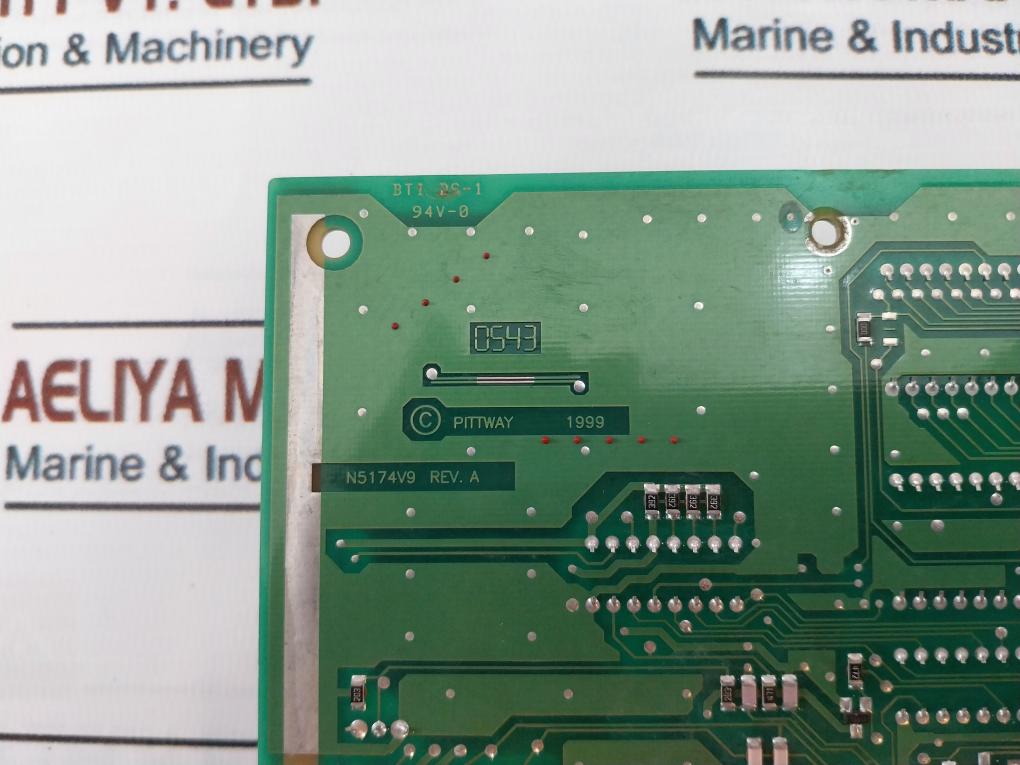 Pittway Sa4142-6 Fire Alarm Board Bti Ds-1