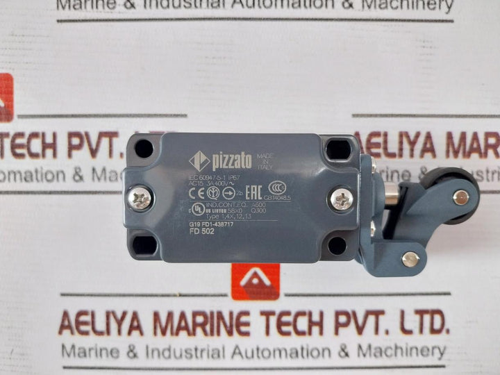Pizzato Fd 502 Position Switch Ip67 Ac15 3A 400V, Iec 60947-5-1