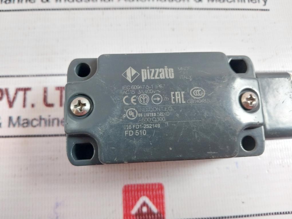 Pizzato Fd 510 Limit Switch Ip67 3A 400V