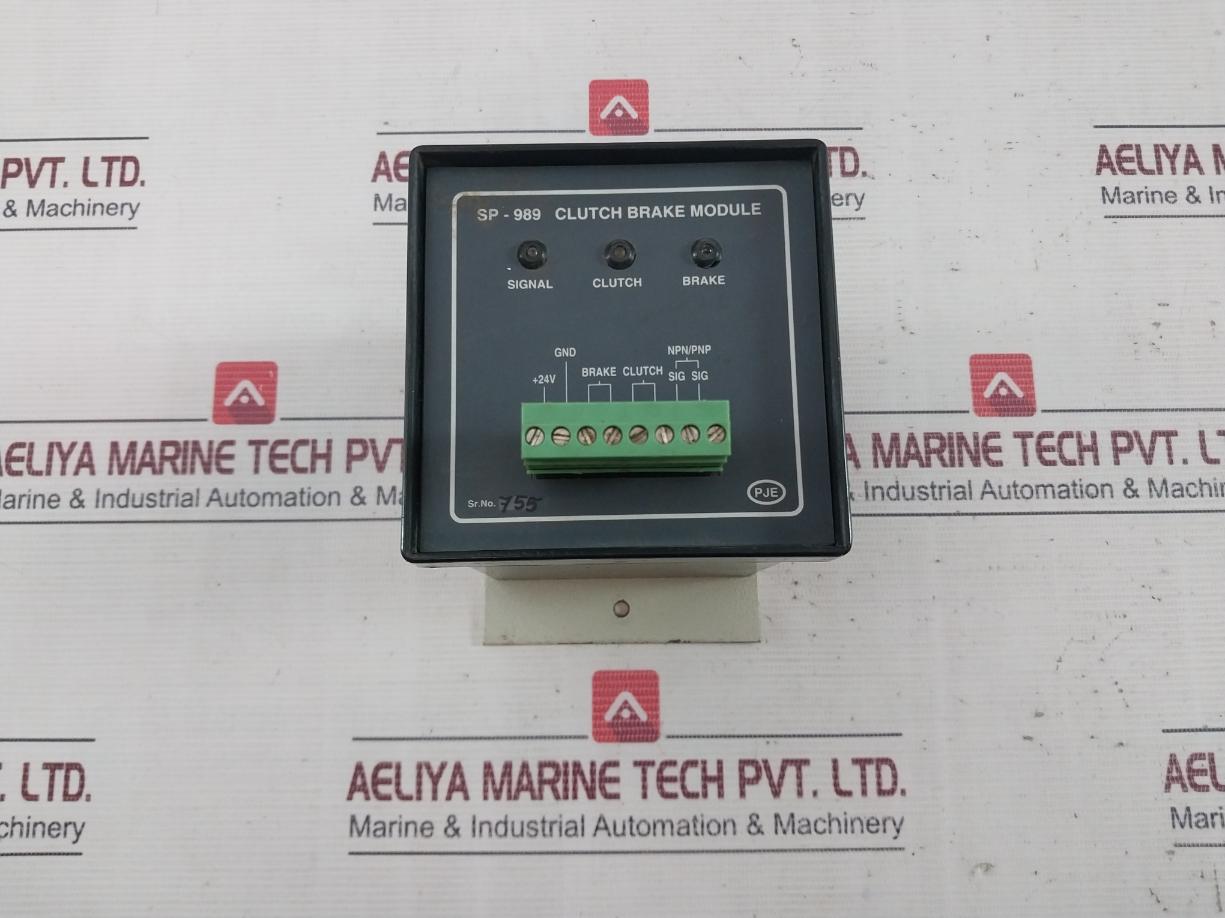 Pje Sp-989 Clutch Brake Module 24V