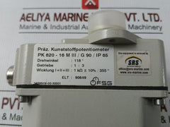 Pk 620-16 M Iii / G90 Ip65 Precision Plastic Potentiometer By Fsg