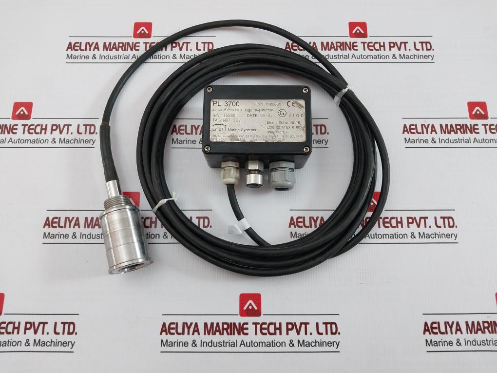 Pl 3700 Pressure & Level Transmitter 0/2000 Mbar Enraf Marine 5-meter