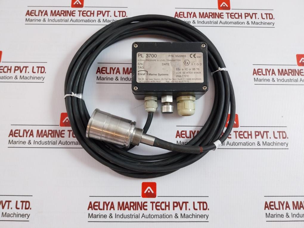 Pl 3700 Pressure & Level Transmitter 1354Mbar Enraf Marine