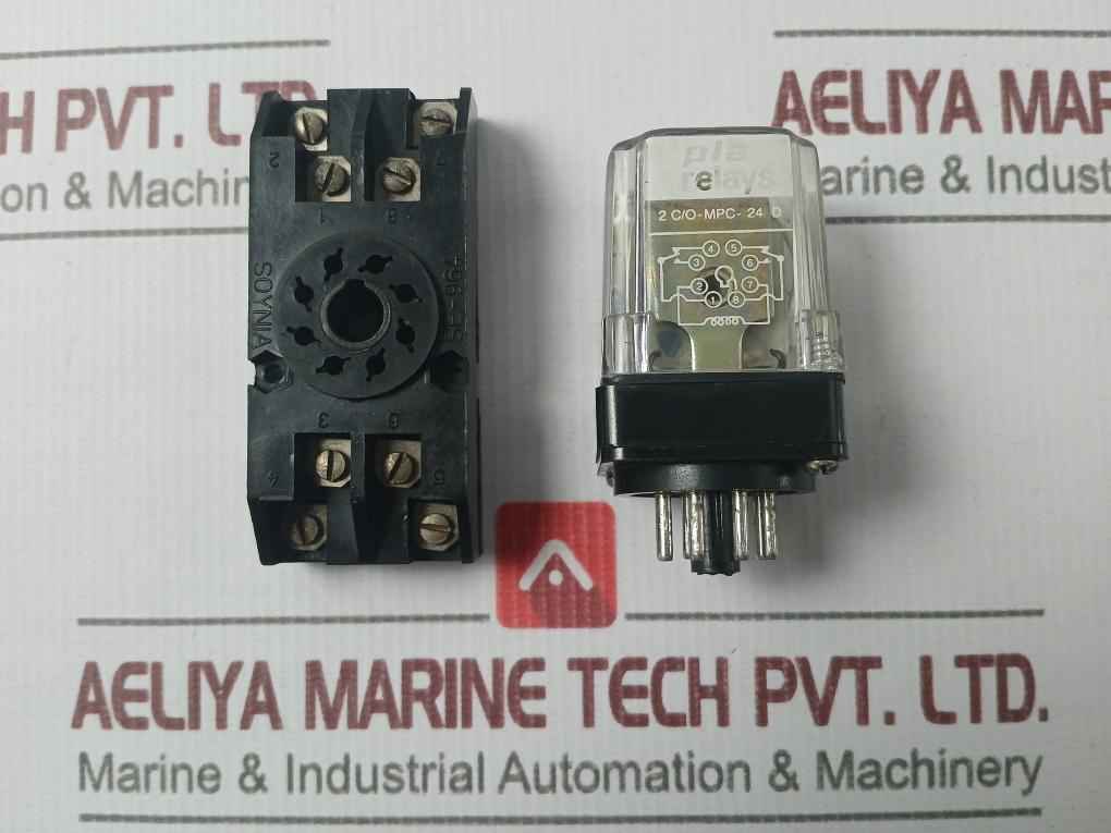 Pla Relays 2 C/O-mpc-24 D Electromechanical Relay 24 Vdc 500 Ohm