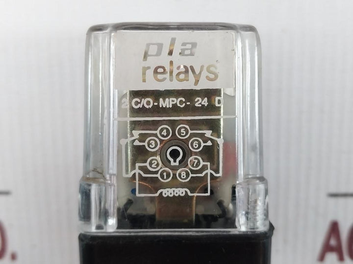 Pla Relays 2 C/O-mpc-24 D Relay 24 Vdc 402-147